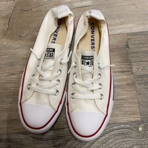 White converse size 8